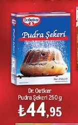 Dr. Oetker Pudra Şekeri 250G