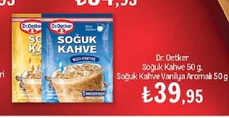 Dr. Oetker Soguk Kahve 50G