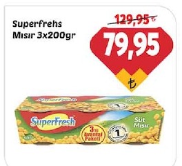 Superfresh Misir 3X200Gr