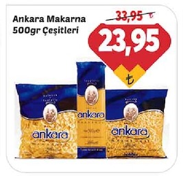 Ankara Makarna 500Gr Çeşitleri