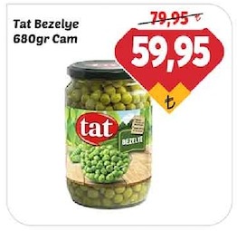 Tat Bezelye 680Gr Cam