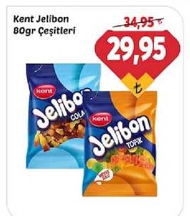 Kent Jelibon 80Gr Çeşitleri