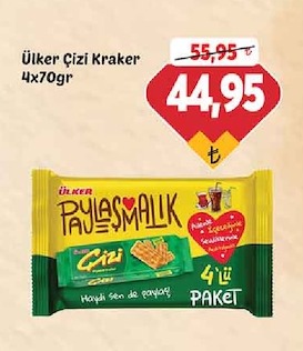 Ülker Çizi Kra K'Er 4X70Gr