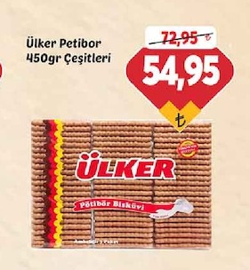 Ülker Petibor 450Gr Çeşitleri