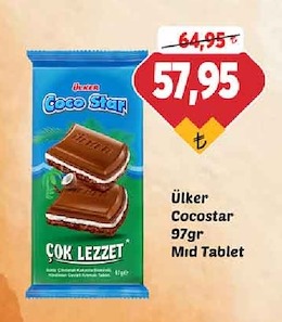 Ülker Cocostar 97Gr Mid Tablet