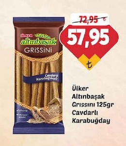 Ülker Altınbaşak Grissini 125Gr Çavdarlı Karabuğday