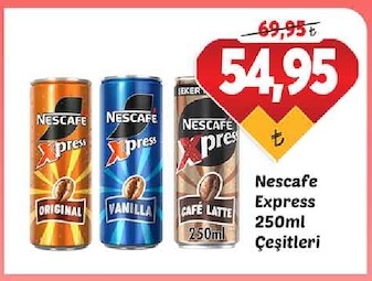 Nescafe Express 250Ml Çeşitleri