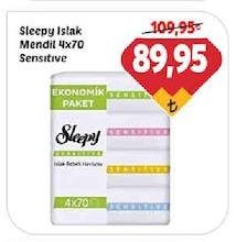Sleepy Islak Mendil 4X70 Sensitive