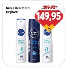 Nivea Deo 150Ml Çeşitleri