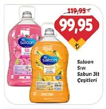 Saloon Sıvı Sabun 3Lt Çeşitleri