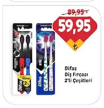 Difaş Diş Fırçası 2'Li