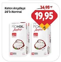 Kotex Anydays 20'Li Normal