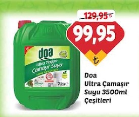 Doa Ultra Çamaşır Suyu 3500Ml Çeşitleri