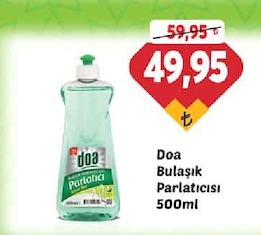 Doa Bulaşık Parlatıcısı 500Ml
