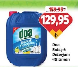 Doa Bulaşik Deterjani 4Lt Limon