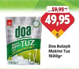 Doa Bulaşık Makinesi Tuz 1,5Kg