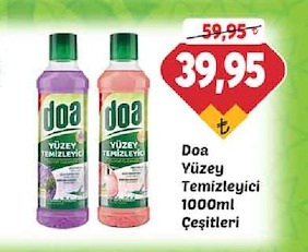 Doa Yüzey Temizleyici 1000Ml Çeşitleri