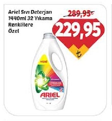 Ariel Sıvı Deterjan 1440Ml 32 Yıkama Renklilere Özel