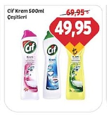 Cif Krem Çeşitleri 500Ml