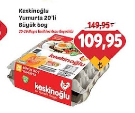 Keskinoglu Yumurta 20Li Buyuk Boy