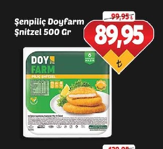 Şenpiliç Doyfarm Şnitzel 500G