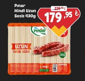 Pınar Hindi Uzun Sosis 430G