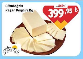 Gündoğdu Kaşar Peyniri Kg