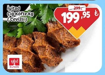 İyität Çiğ Köfte Kg (Cevizli)