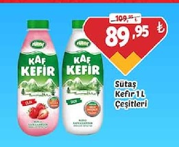 Sütaş Kefir 1L Çeşitleri
