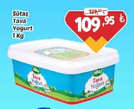 Sütaş Tava Yoğurt 1 Kg