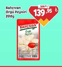 Bahçıvan Örgü Peyniri 200G