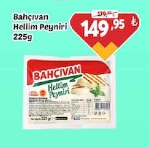 Bahçıvan Hellim Peyniri 225G