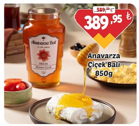 Anavarza Çiçek Balı 850G