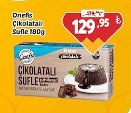 Onefis Çikolatali Sufle 180G