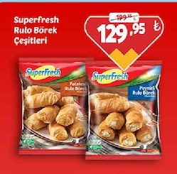 Superfresh Rulo Börek Çeşitleri