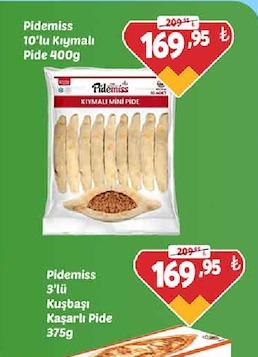 Pidemiss 10'Lu Kıymalı Pide 400G
