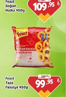 Feast Soğan Halka 450G