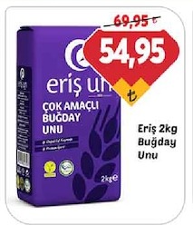 Eriş Un Çok Amaçlı Buğday Unu 2Kg