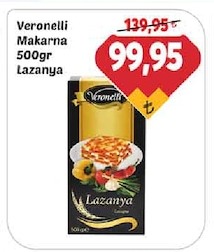 Veronelli Makarna Lazanya 500Gr