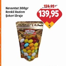 Nevantat 300Gr Renkli Badem Şekeri Draje