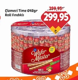 Çizmeci Time 648Gr Roll Fındıklı