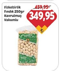 Fiskobirlik Fındık 250Gr Kavrulmuş Vakumlu