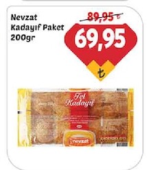 Nevzat Kadayıf Paket 200Gr