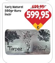 Tariş Naturel 500Gr Kuru İncir
