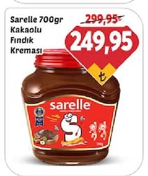 Sarelle 700Gr Kakaolu Fındık Kreması