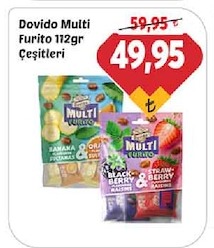 Dovido Multi Furito 112Gr Çeşitleri