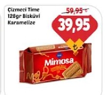 Çizmeçi Time 128Gr Bisküvi Karamelize
