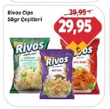 Rivos Cips 56Gr Çeşitleri