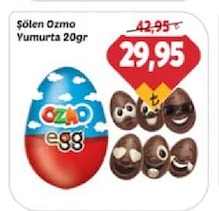 Şölen Ozmo Yumurta 20Gr