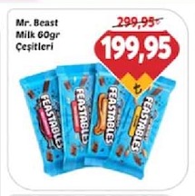Mr. Beast Milk 60Gr Çeşitleri